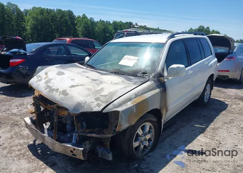 2006 Toyota Highlander V6 z USA, uszkodzony, nr VIN JTEGP21A760114319